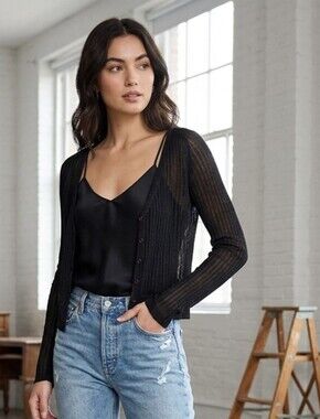 ÇA VA DE SOI sheer cardigan